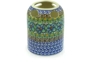 4" Toothbrush Holder - Mardi Gras