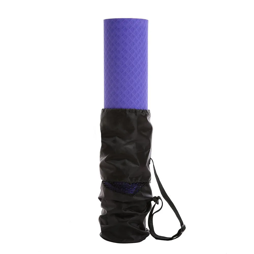 6mm Yoga Mat Non Slip TPE Exercise Mat - Purple