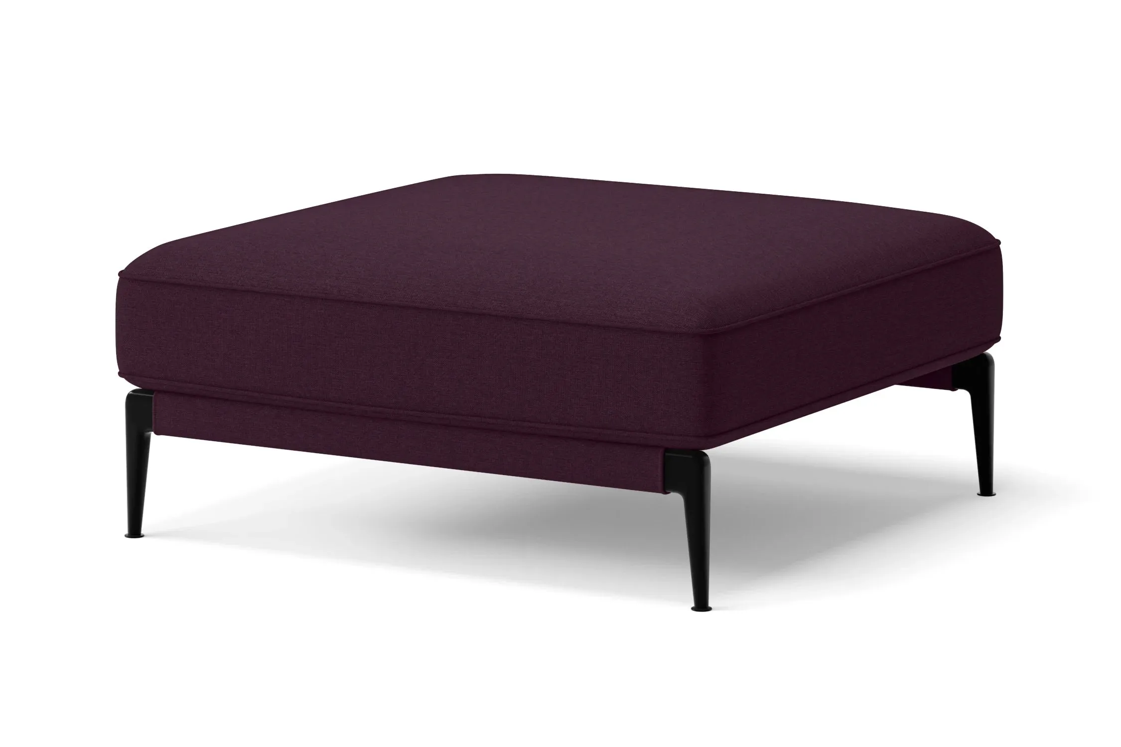 Acerra Ottoman Purple Linen Fabric