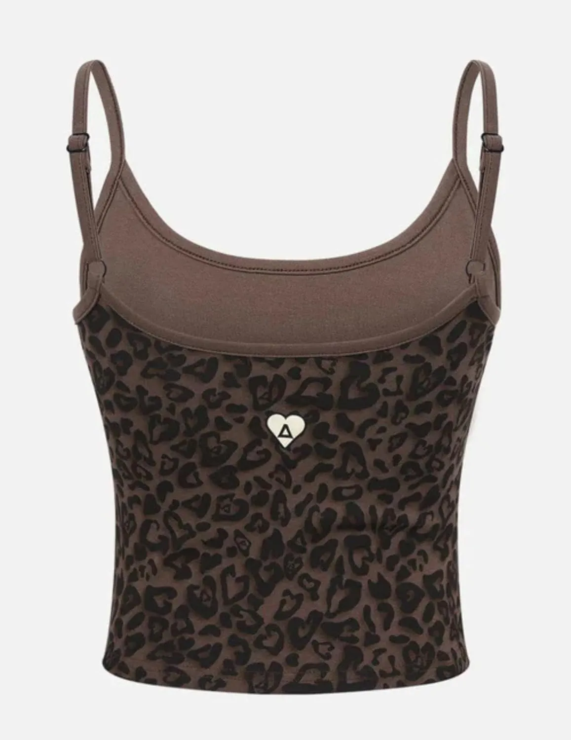 Aelfric Eden Women Halter Tank Tops Leopard Print Cami Top Crop Camisole Y2k Trendy Going Out Tops