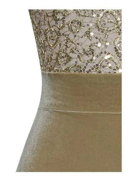 AKIRA VELVET DRESS