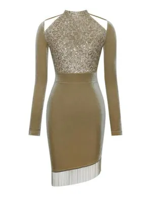 AKIRA VELVET DRESS