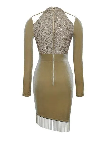 AKIRA VELVET DRESS