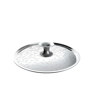 Alessi MW200 Dressed lid for pots in steel