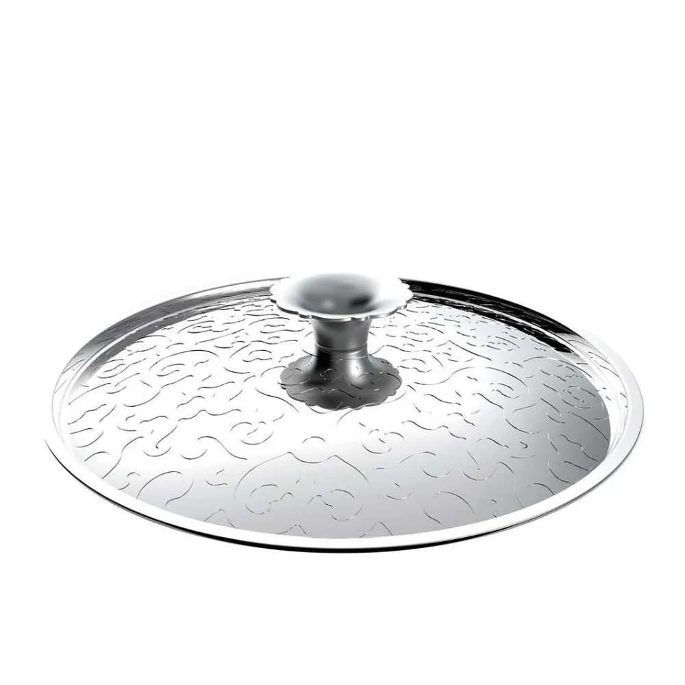 Alessi MW200 Dressed lid for pots in steel