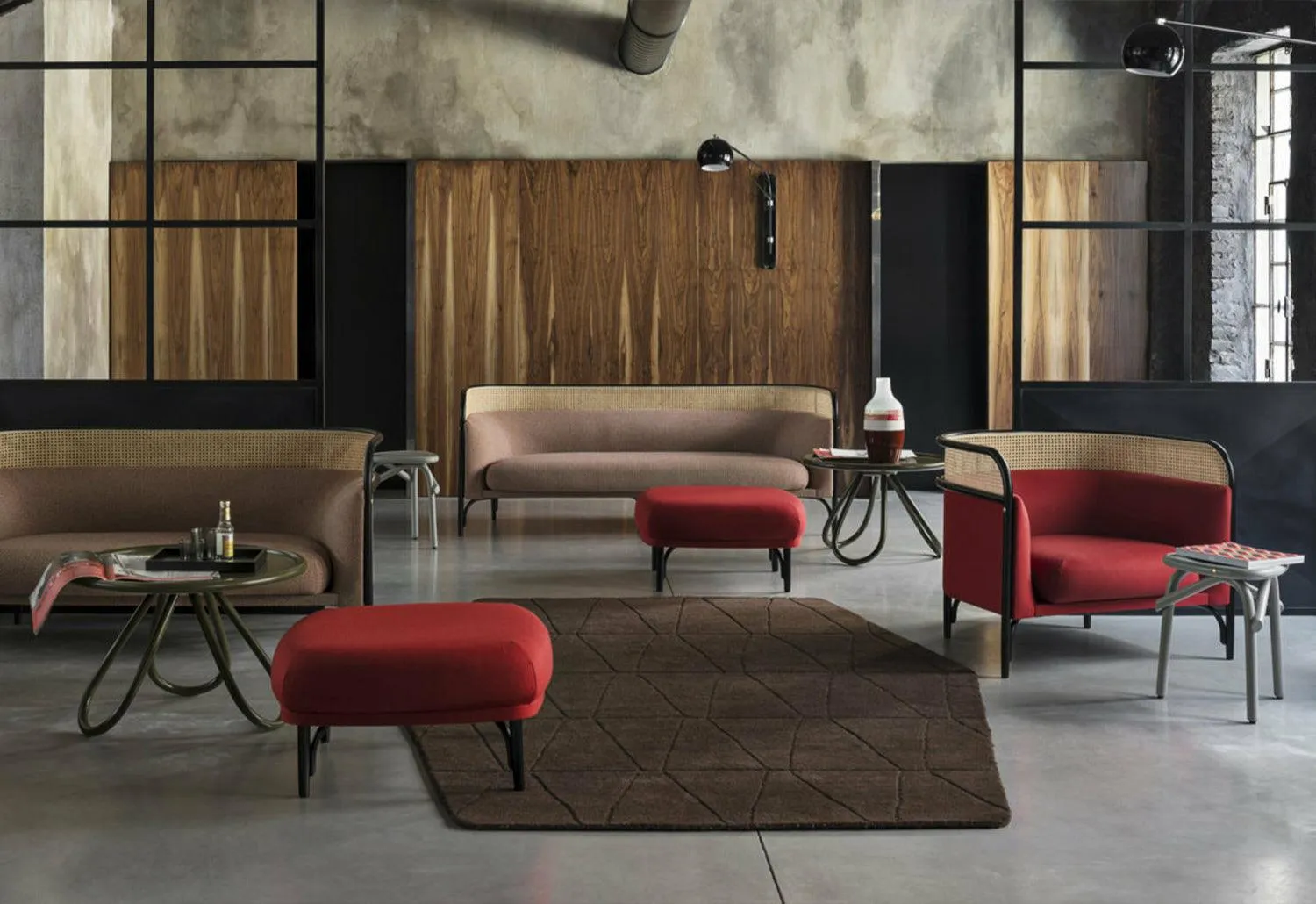 Arch coffee table