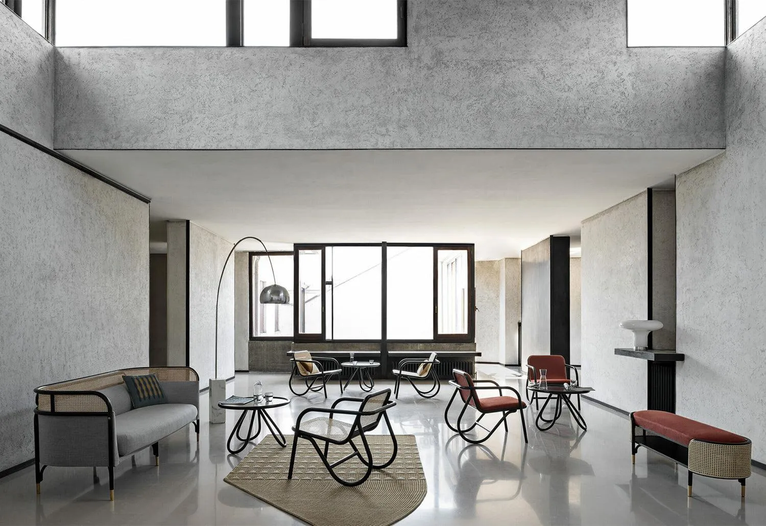 Arch coffee table