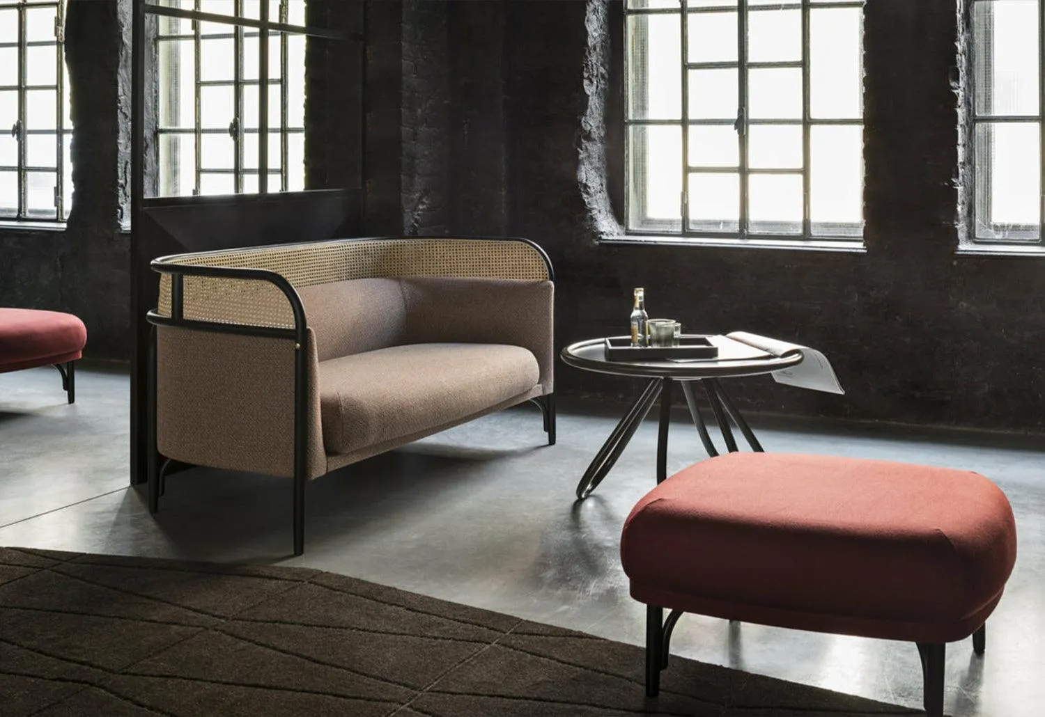 Arch coffee table
