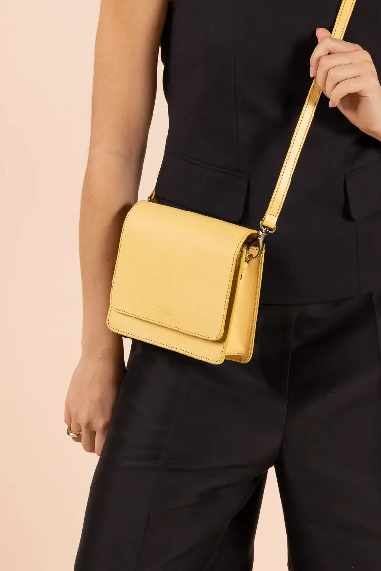 Audrey Mini Bag Butter Yellow Classic Leather