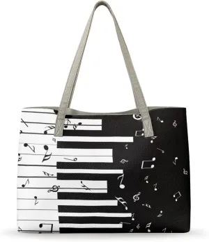 Belidome Tote Bag for Women Travel Work Handbags PU Leather, Lightweight Waterproof Big Capacity with Inside Pockets