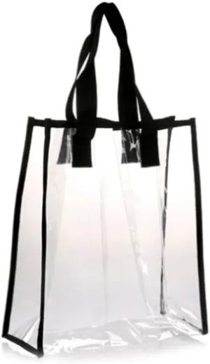 BESPORTBLE Clear Tote Bag for Women Spacious Transparent Handbag Stylish Shoulder Bag for Shopping and Work for
