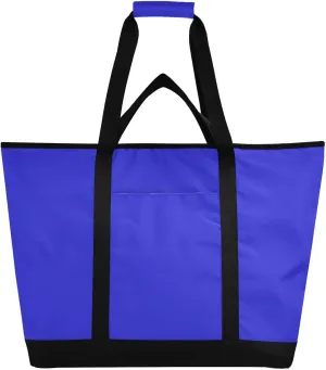 Blue Light Tote Bag for Women Reusable Grocery Bags Insulated Cooler Bag Totes Handbags Shopping Bags