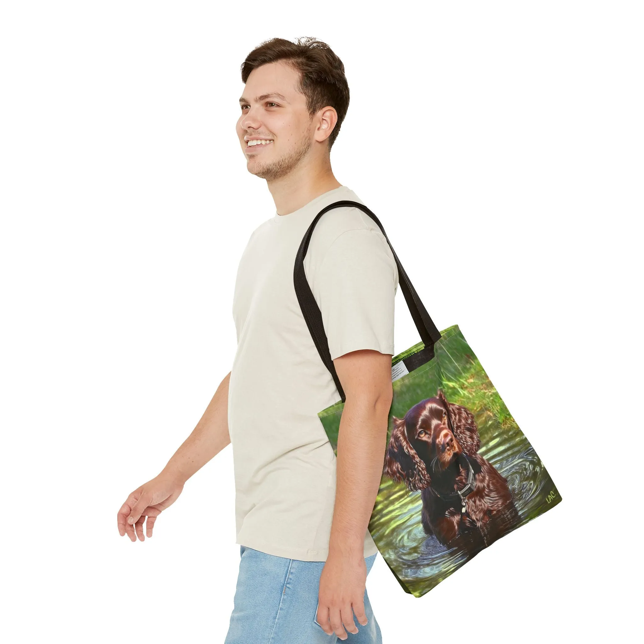 Boykin Spaniel Tote Bag (AOP)
