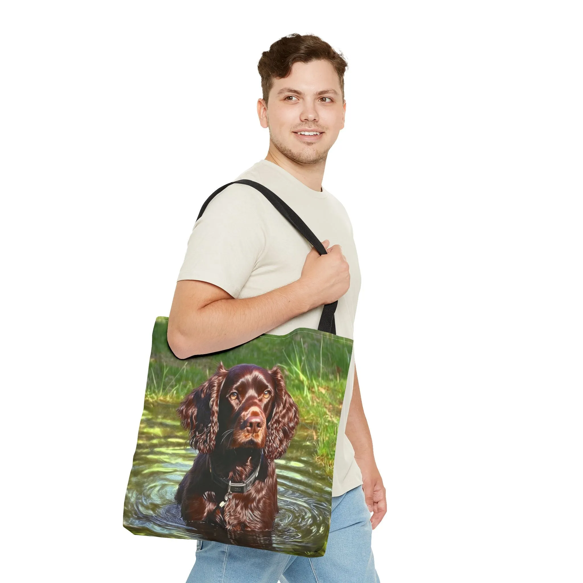 Boykin Spaniel Tote Bag (AOP)