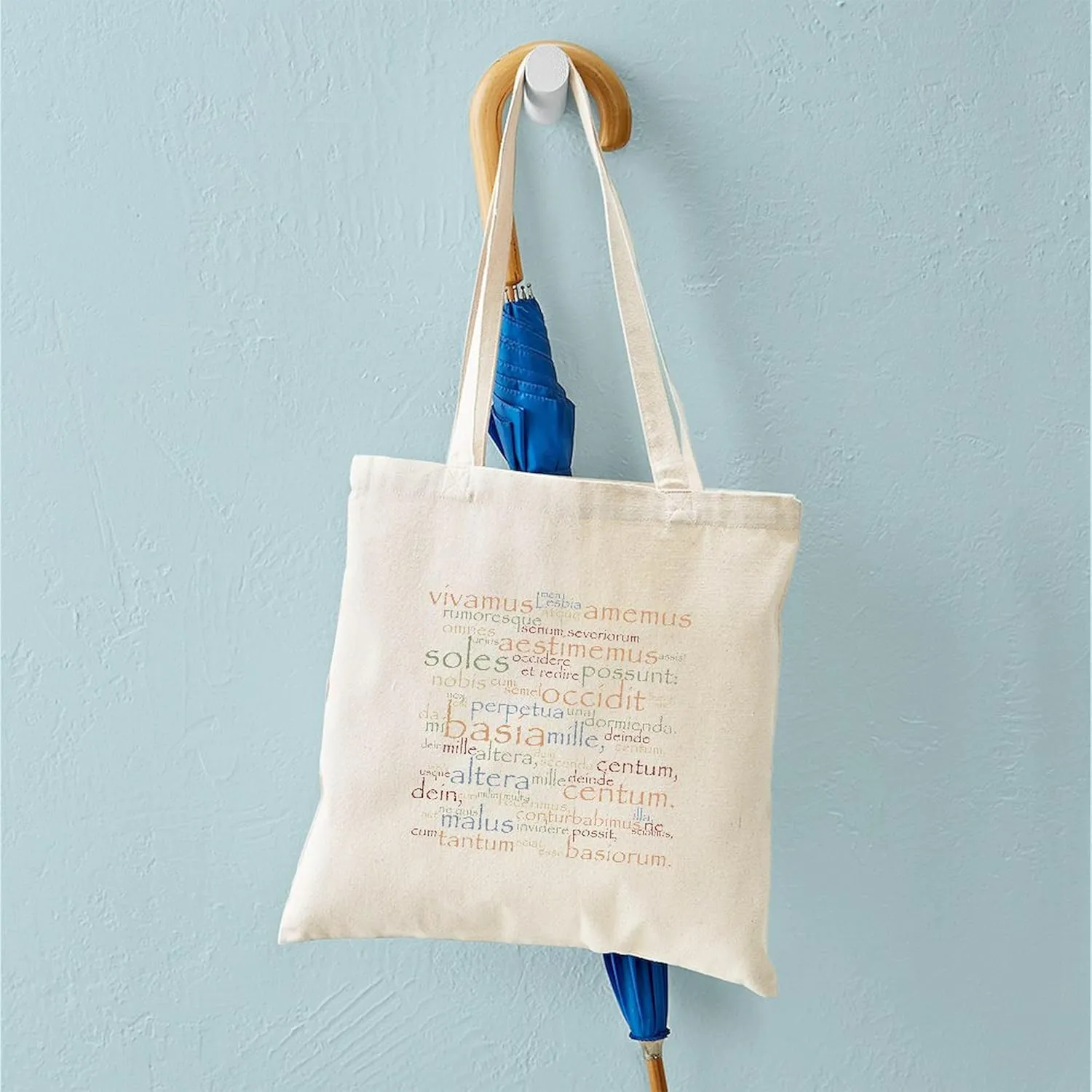 CafePress Catullus Ancient Colors Tote Bag Natural Canvas Tote Bag, Reusable Shopping Bag