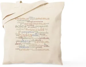 CafePress Catullus Ancient Colors Tote Bag Natural Canvas Tote Bag, Reusable Shopping Bag