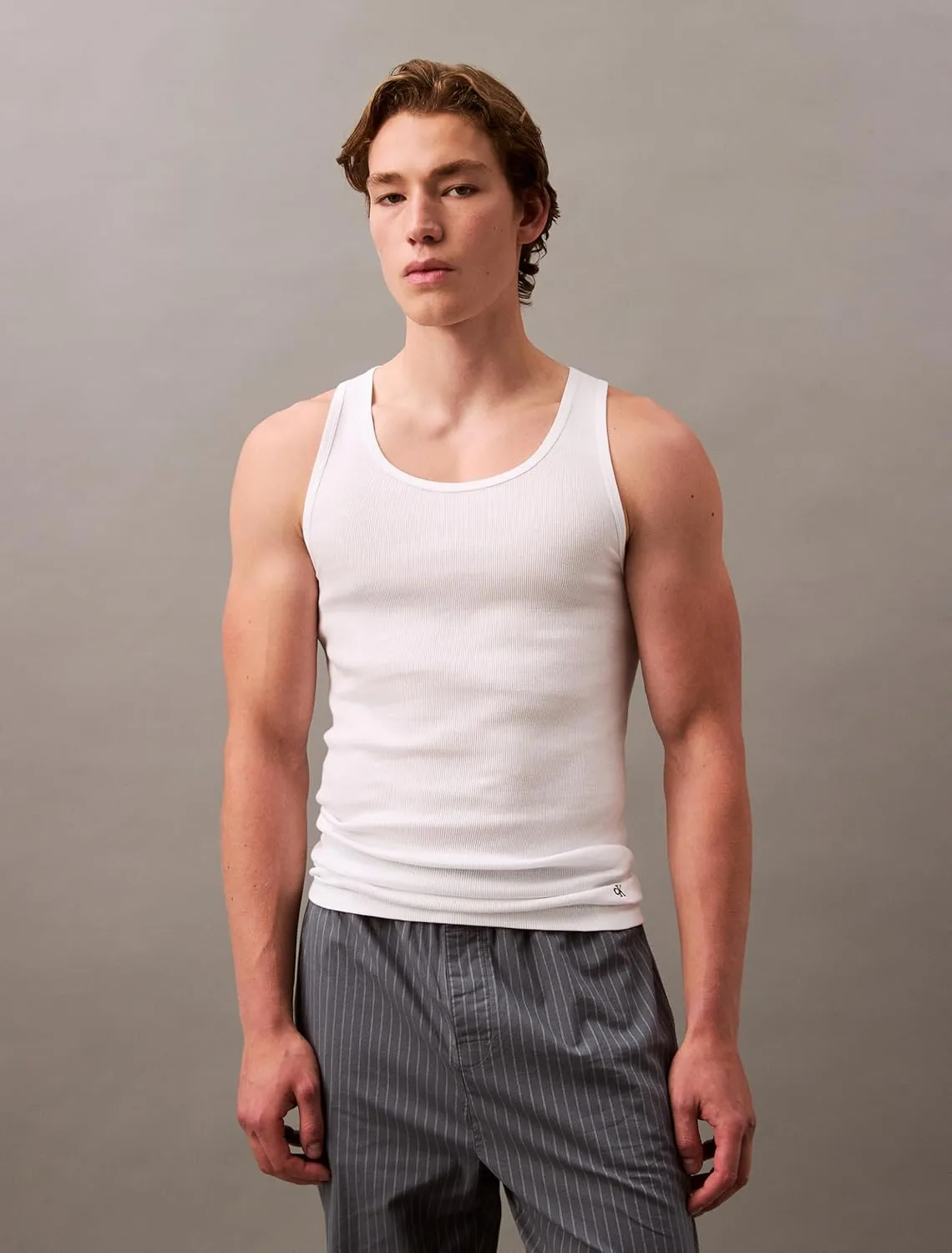 Calvin Klein Men's Cotton Classics 3-Pack Tanks