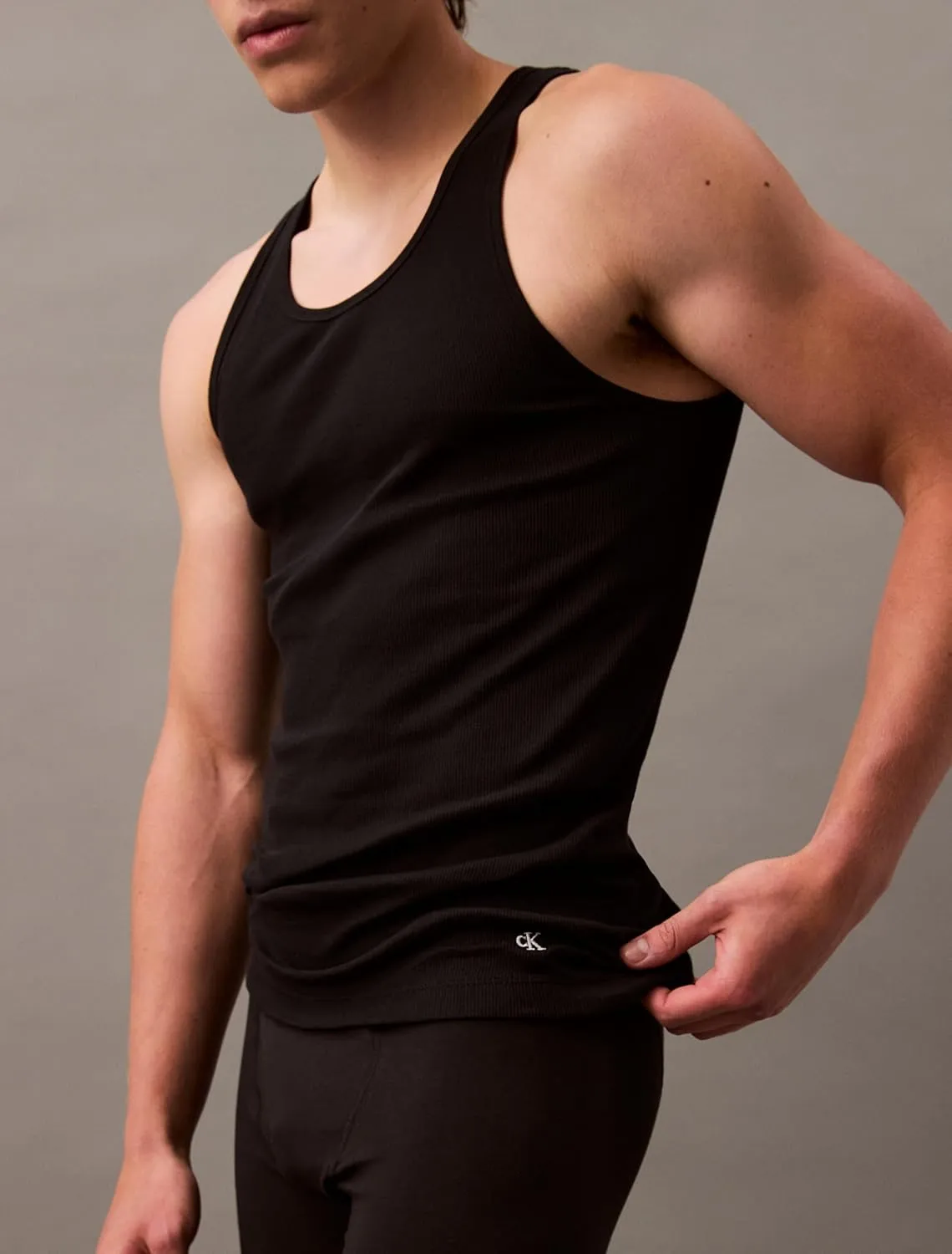 Calvin Klein Men's Cotton Classics 3-Pack Tanks