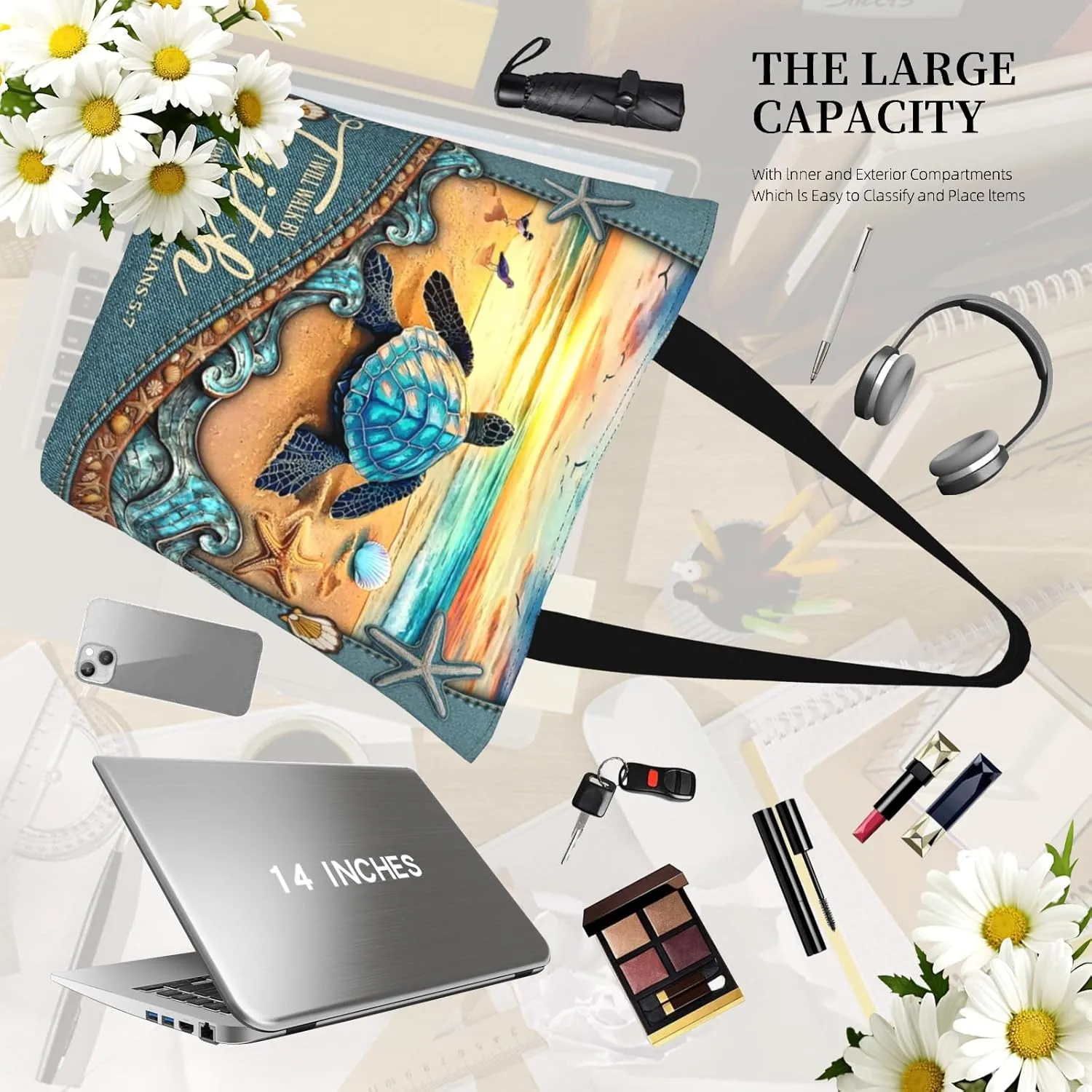 Christian Bible Tote Bags for Women Bible Church Bags Religious Reusable Grocery Bag