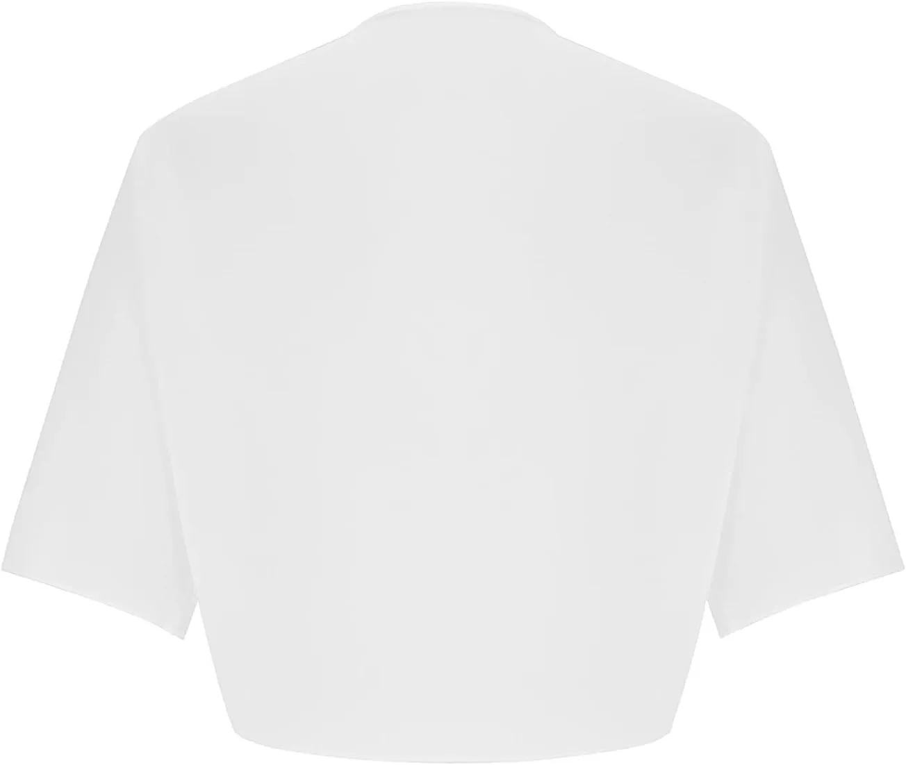Corset Top Women's Soft Chiffon Shawl Wraps for Evening Dress Wedding Cape Casual Flapper Solid Short Sleeves