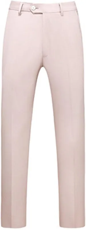 CRNTCEM Mens Stretch Flat Front Dress Pants Straight Leg Wedding Party Formal Pants Wrinkle Free Casual Clubwear Suit Pants