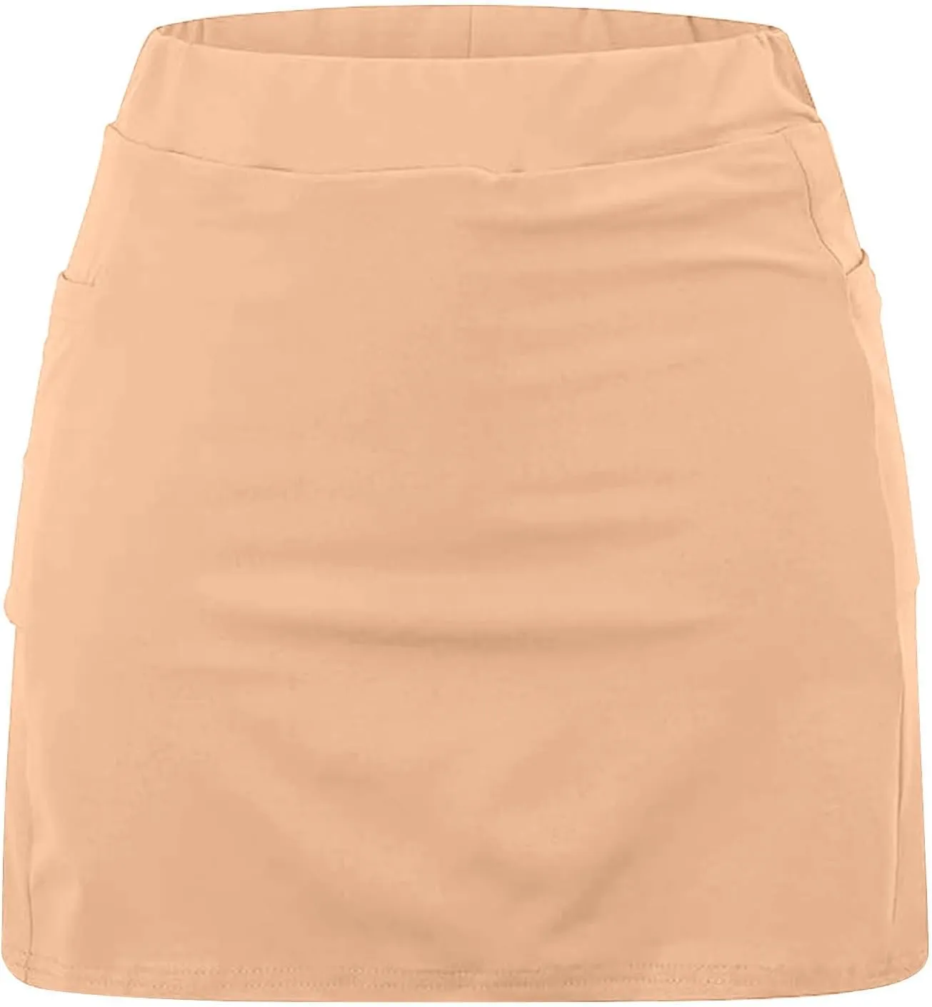DDAPJ pyju Womens Summer Tennis Skirts with Shorts Underneath High Waisted Golf Inner Shorts Running Sports Pickleball Skorts