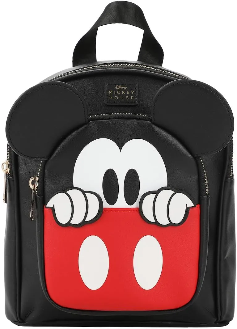 Disney Mickey Mouse 9.6" Black Mini Backpack