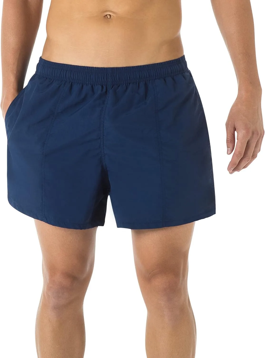 Dolfin Men's Swimsuit Solid Water Short Swim Trunks