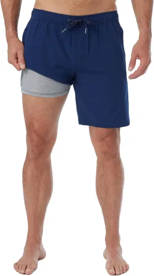 Fair Harbor The Anchor  Mens Swimsuits with BreezeKnit Liner, 8-inch Inseam  Anti- Chafe, Performance Swim Trunks