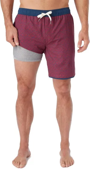Fair Harbor The Anchor  Mens Swimsuits with BreezeKnit Liner, 8-inch Inseam  Anti- Chafe, Performance Swim Trunks