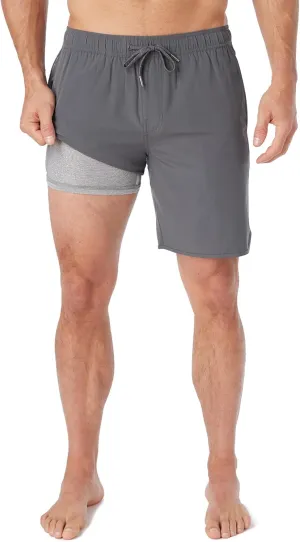 Fair Harbor The Anchor  Mens Swimsuits with BreezeKnit Liner, 8-inch Inseam  Anti- Chafe, Performance Swim Trunks