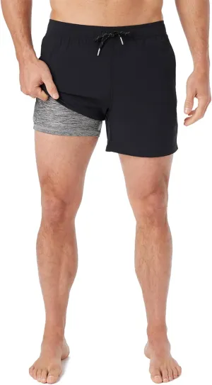 Fair Harbor The Bungalow Trunk  Men's Swim Suits with Liner, 5-inch Inseam  Anti-Chafe, Relaxed-fit Swim Trunks