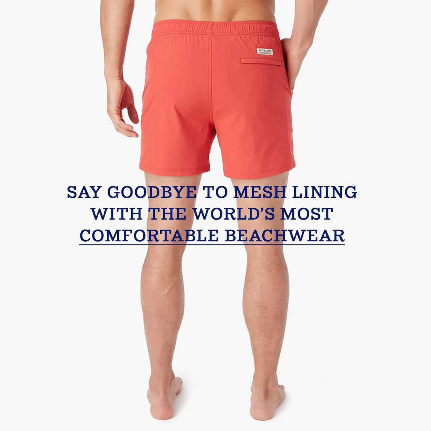 Fair Harbor The Bungalow Trunk  Men's Swim Suits with Liner, 5-inch Inseam  Anti-Chafe, Relaxed-fit Swim Trunks