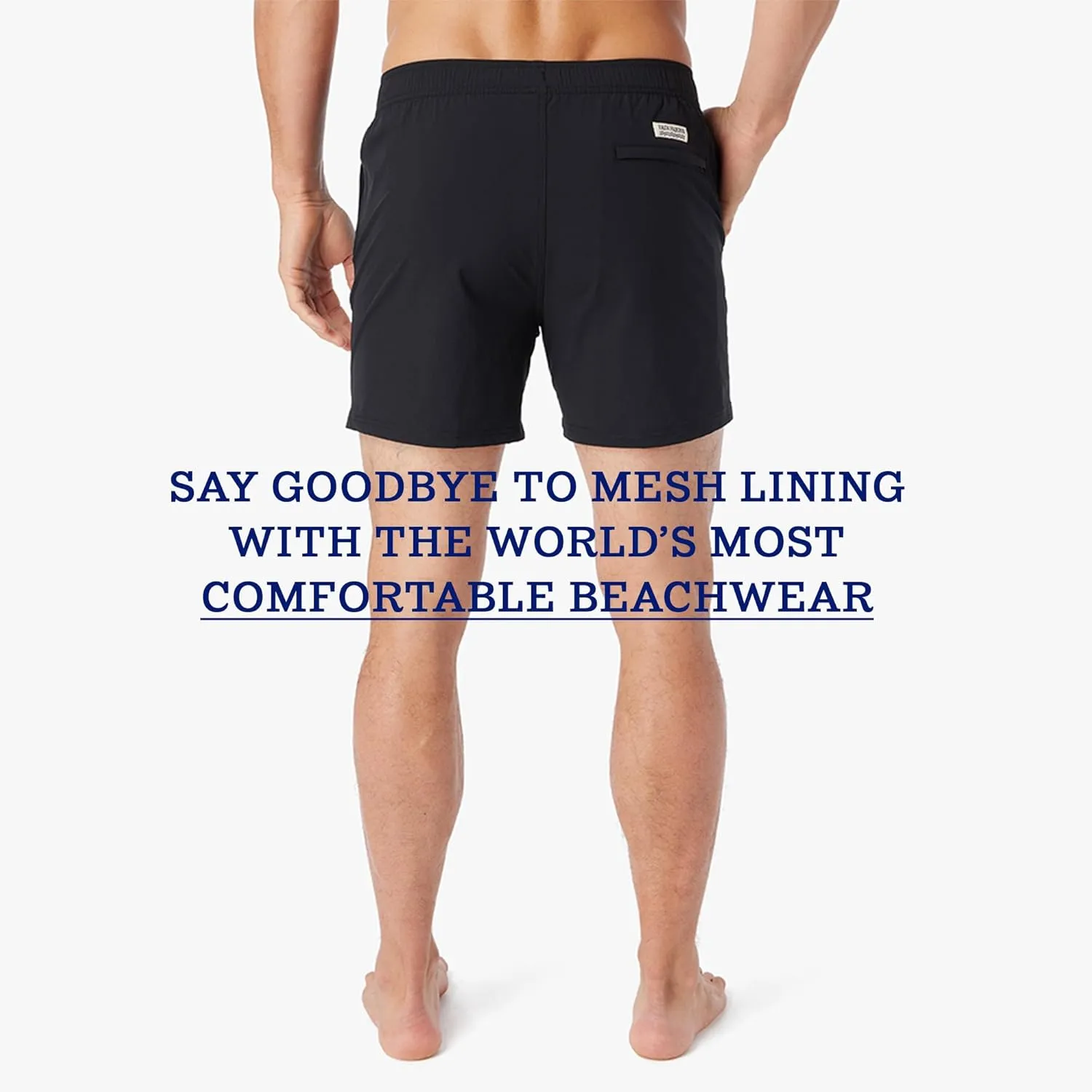 Fair Harbor The Bungalow Trunk  Men's Swim Suits with Liner, 5-inch Inseam  Anti-Chafe, Relaxed-fit Swim Trunks