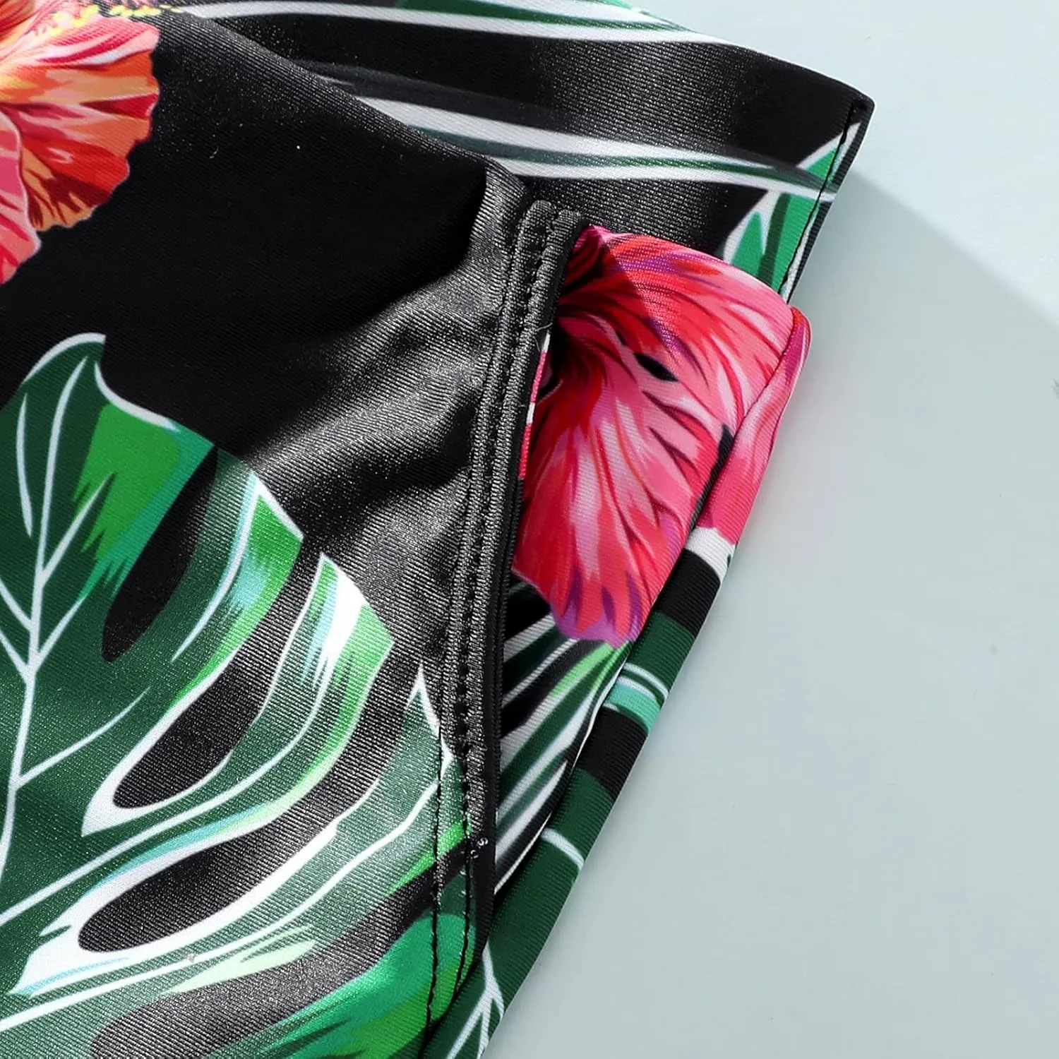 Family Matching Swimsuit Sets Tummy Control Bathing Suit Swimwear