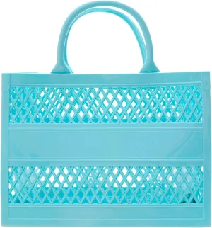 Fashion Big Capacity PVC Shopping Tote Bag Rubber Silicone Beach Bag Clutch Nails Coffin Shape Bags