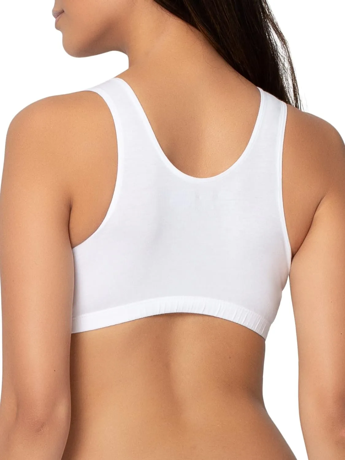 Fruit of the Loom Cotton Tank Bra for Women - Ultimate Comfort & Breathable Fit