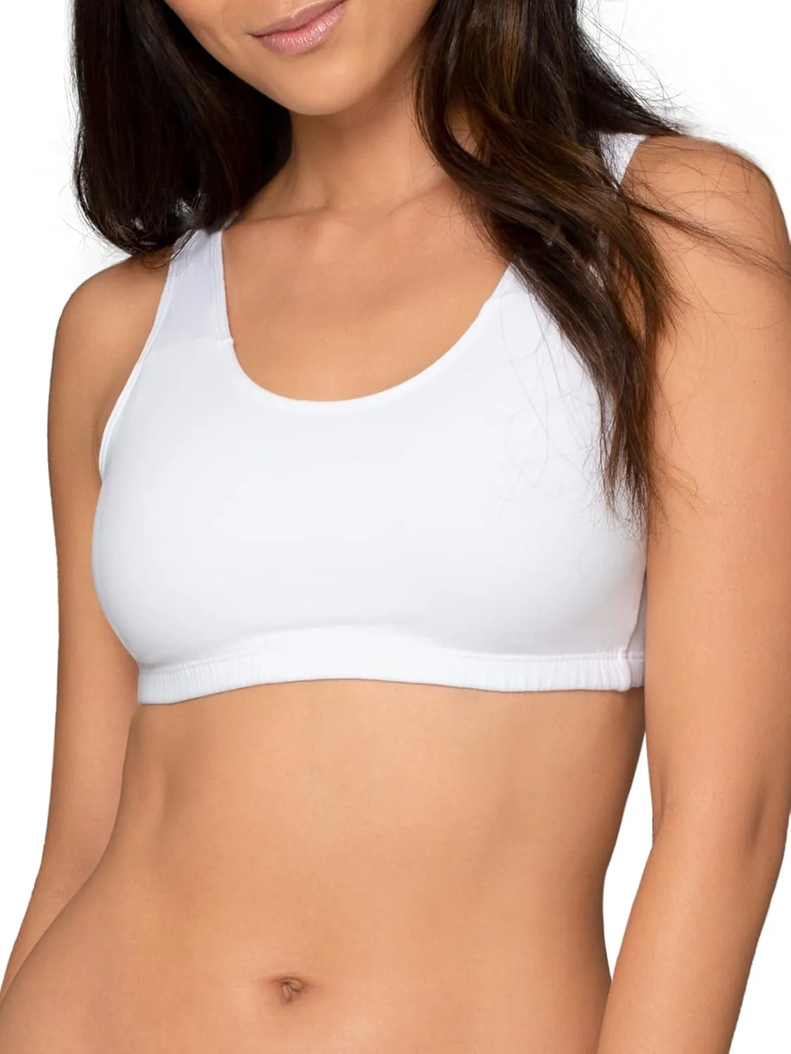Fruit of the Loom Cotton Tank Bra for Women - Ultimate Comfort & Breathable Fit