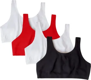 Fruit of the Loom Cotton Tank Bra for Women - Ultimate Comfort & Breathable Fit