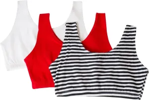 Fruit of the Loom Cotton Tank Bra for Women - Ultimate Comfort & Breathable Fit