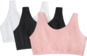 Fruit of the Loom Cotton Tank Bra for Women - Ultimate Comfort & Breathable Fit