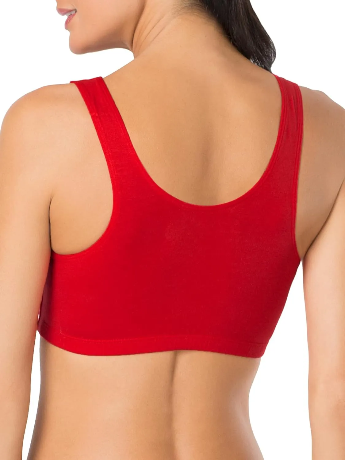 Fruit of the Loom Cotton Tank Bra for Women - Ultimate Comfort & Breathable Fit