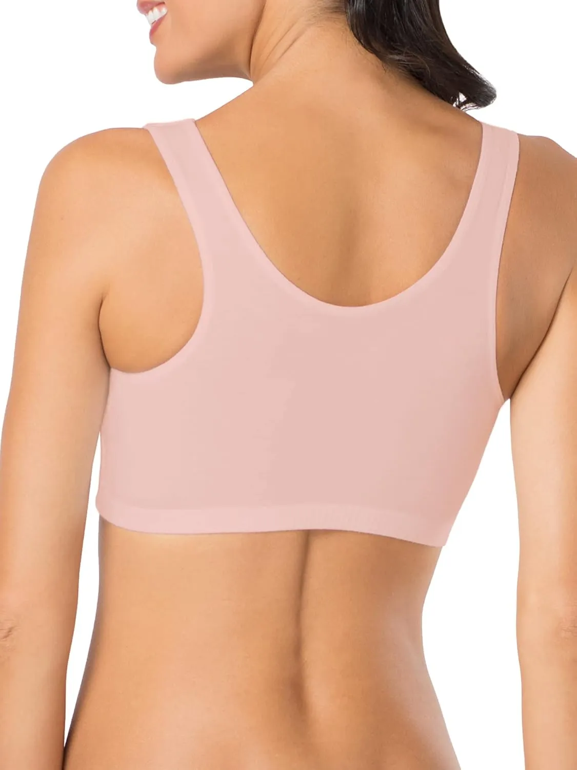 Fruit of the Loom Cotton Tank Bra for Women - Ultimate Comfort & Breathable Fit