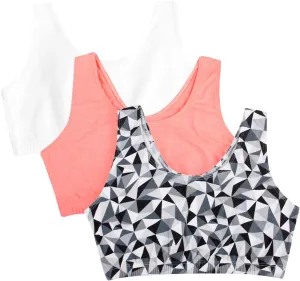 Fruit of the Loom Cotton Tank Bra for Women - Ultimate Comfort & Breathable Fit
