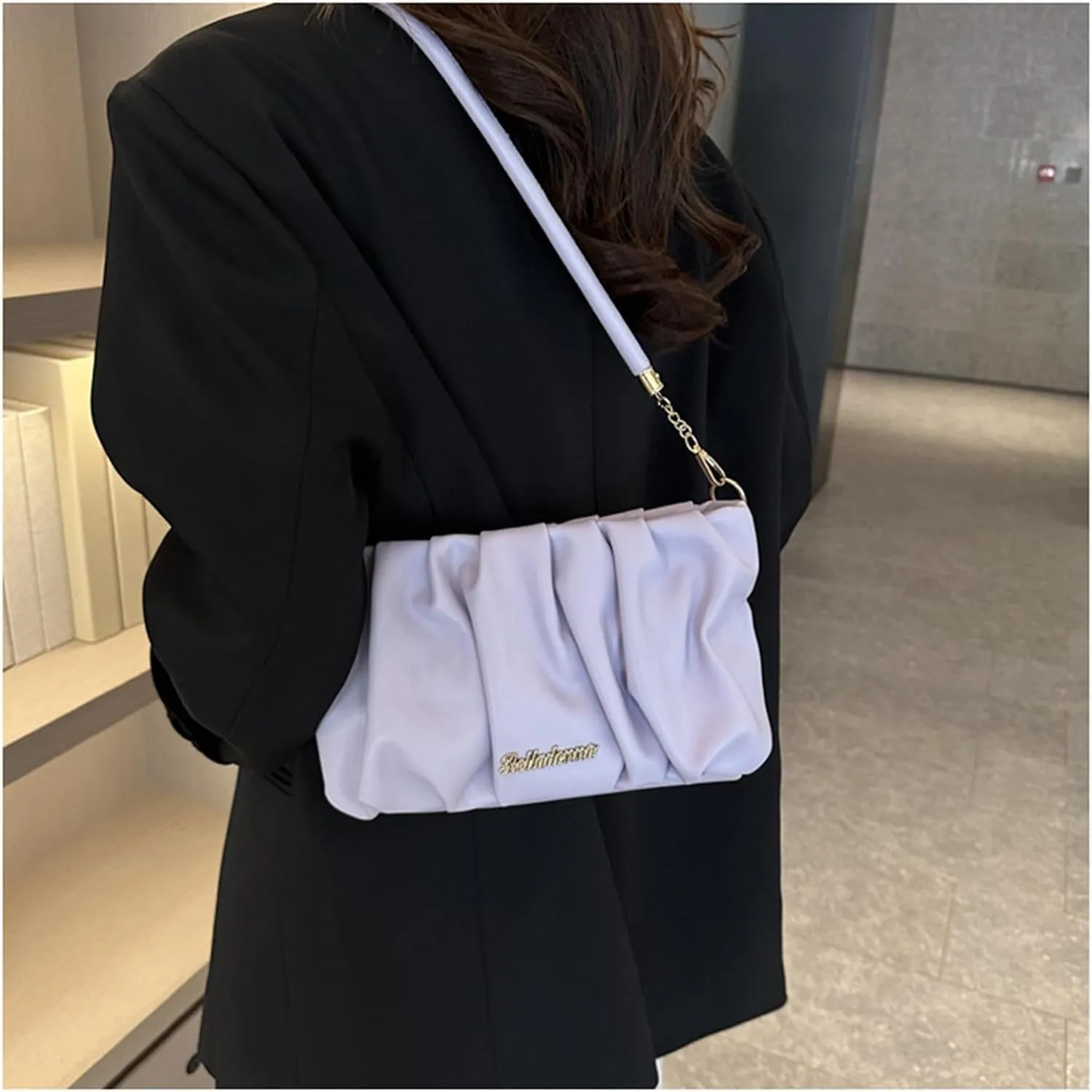 Handbags for Women Shoulder Bags PU Leather Purses Hobo Handbags Totes Purse Top Handle Bag (Green)