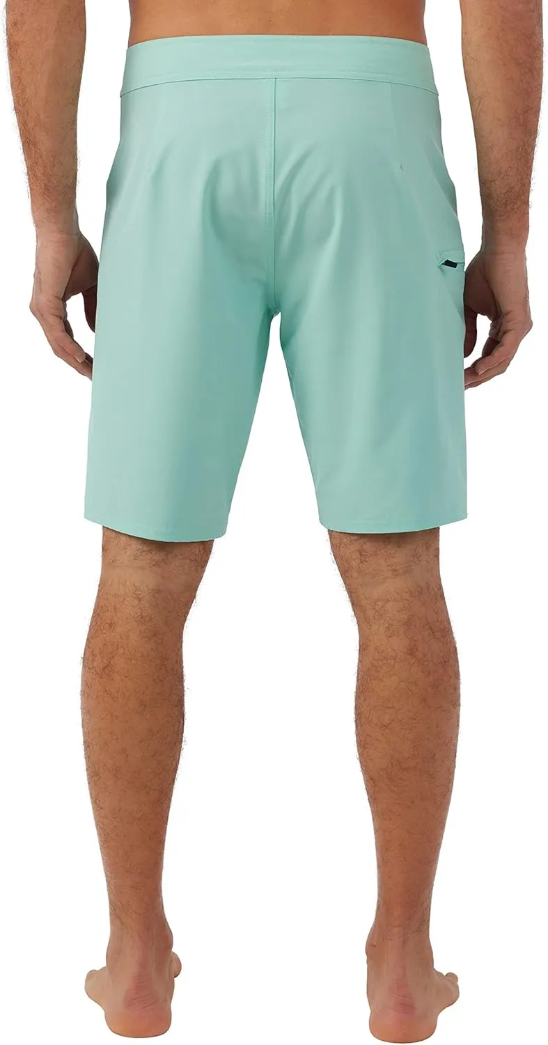 Hang Ten Mens 20 Inch Boardshorts - Men's Swim Trunks with Quick Dry Stretch Fabric and Pockets