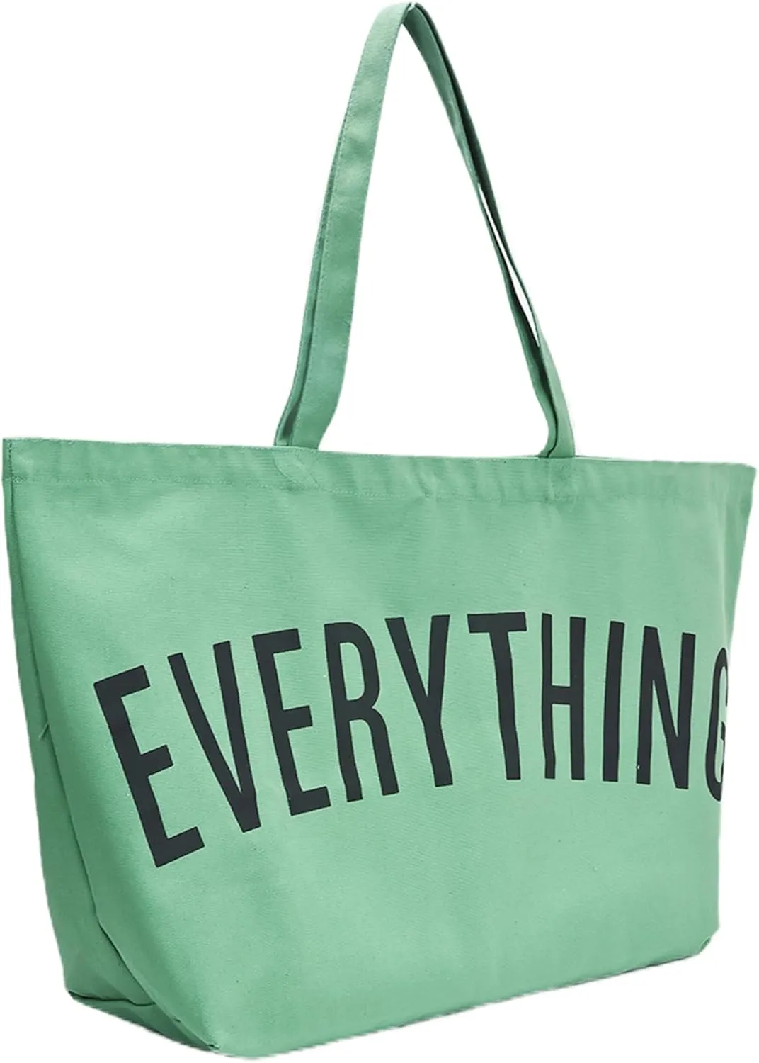 Large Canvas Tote Bag Reusable Grocery Bags Shopping Bags for Women Foldable Extra Large Everything Bag