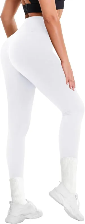 Leggings for Women - Soft High Waisted Tummy Control Workout Yoga Pants