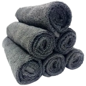 Lodge Linen Graphite Face Cloth