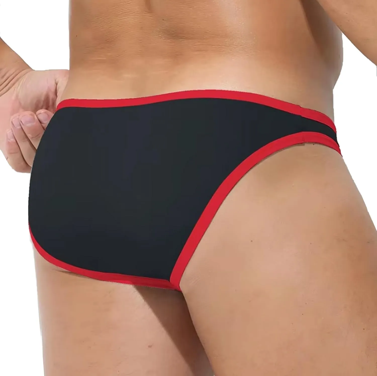 Men Slips Briefs Sexy Underpants Bulge Pouch Underwear Low Waist Panties Lingerie